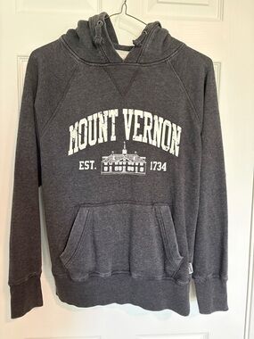 Men's Charcoal Crewneck Hoodie Sweatshirt